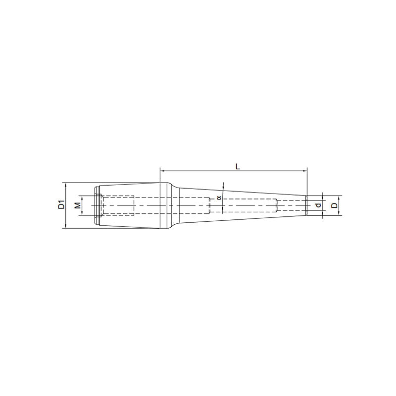 Shrink Chuck Extension 6-SF3-30~12-SF12-80 - Makotools Industrial Supply Tools for Metal Cutting