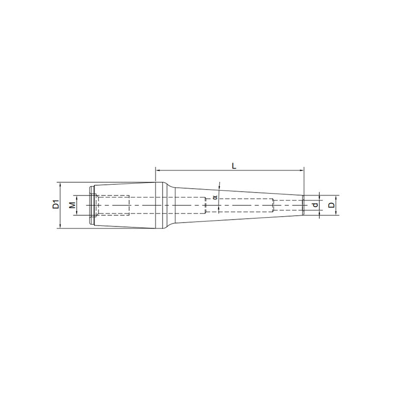 Shrink Chuck Extension Slim 6-SF3-15S~(12-SF4-110S) - Makotools Industrial Supply Tools for Metal Cutting