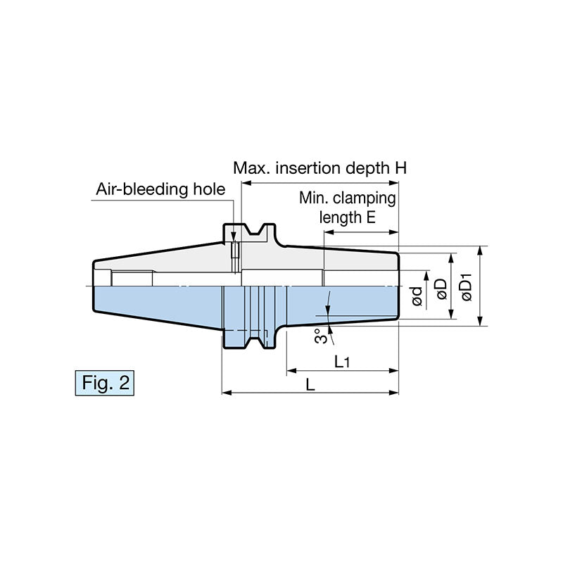Shrink Chuck SRC type   Clamping diameter:  ø4 - ø20   [Standard type] - Big-tools Industrial Supply Tools for Metal Cutting