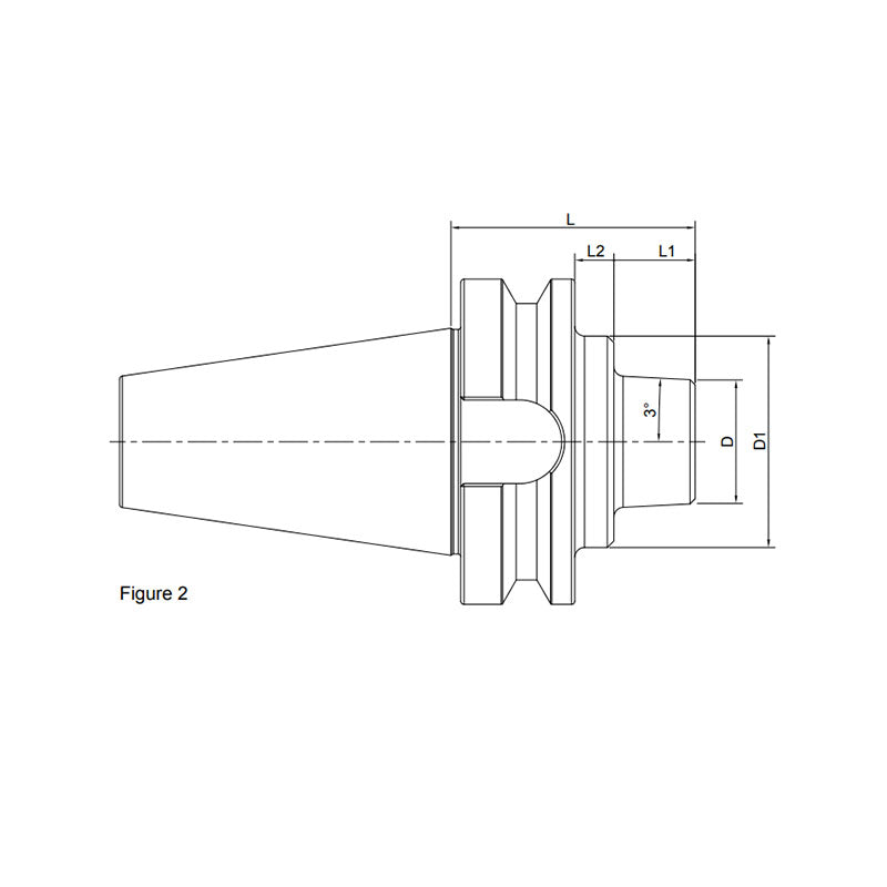 Shrink Chuck Taper BT30-TSF06-35~(50-TSF12-135) - Makotools Industrial Supply Tools for Metal Cutting