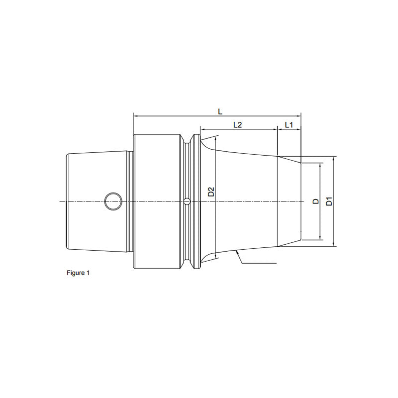 Shrink Chuck Taper HSK32E-TSF06-50~50E-TSF12-75 - Makotools Industrial Supply Tools for Metal Cutting