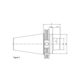 Shrink Chuck Taper SK30-TSF06-35~SK50-TSF12-75 - Makotools Industrial Supply Tools for Metal Cutting