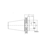 Shrink Chuck Taper, Coolant SK40-TSF12-45K~50-TSF12-135K - Makotools Industrial Supply Tools for Metal Cutting