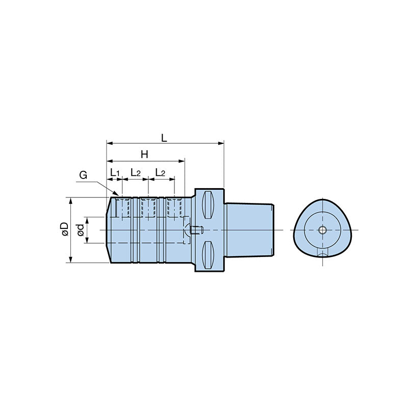 Side Lock Holder for Boring Bar  C5/C6/C8-BSL