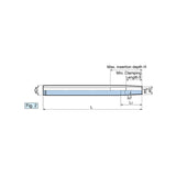 Slim Type Clamping diameter: ø4 - ø12 Shrink Fit Chuck