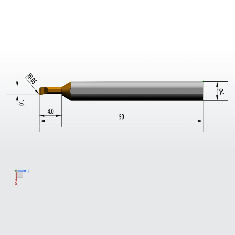 Small-aperture Boring Tool, Integral Tungsten Carbide Alloy Anti-vibration MTR, Small-hole Turning Tool for Stainless Steel, Grooving Tool, Threading Tool