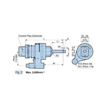 Small Bore Type  Angle Head  HSK-A 63/100