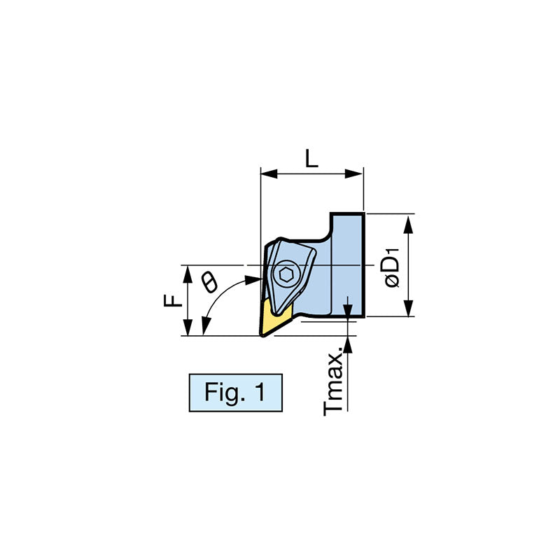 Smart Damper Boring BAR  Double Clamp Type B32/40