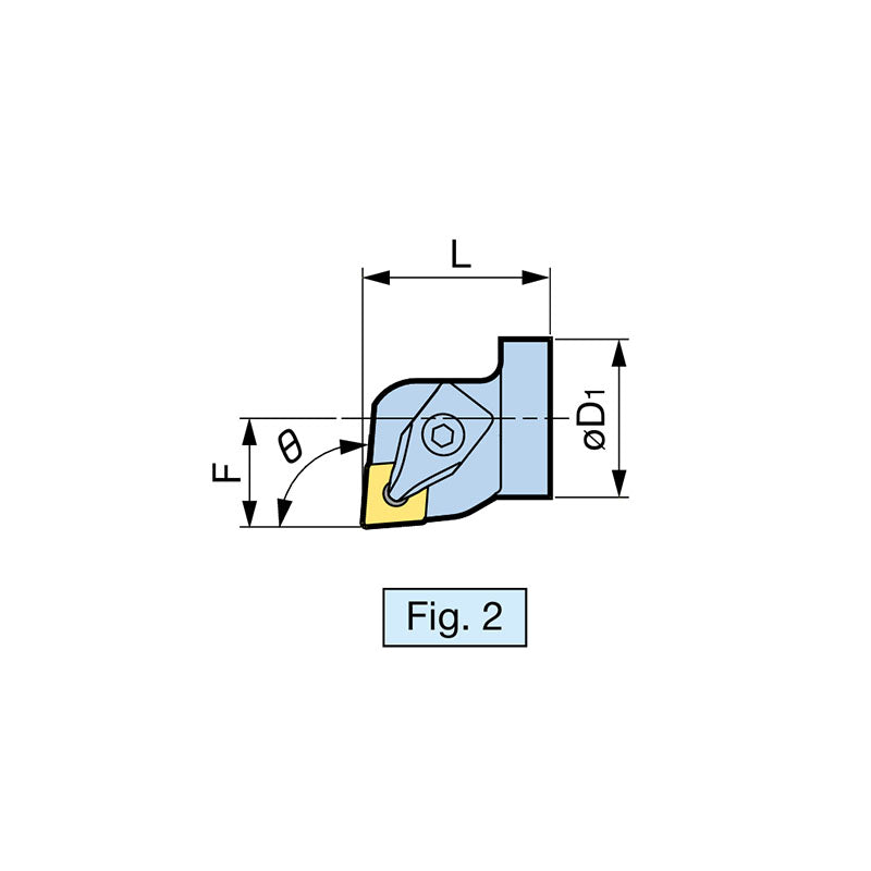 Smart Damper Boring BAR  Double Clamp Type B32/40