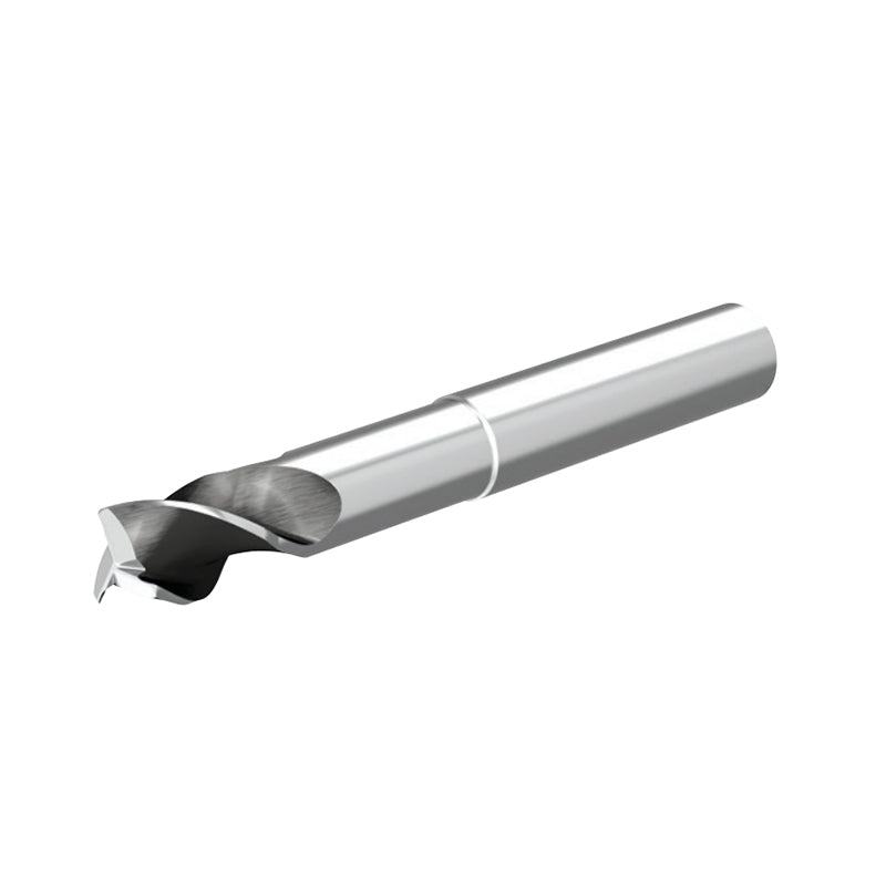 Solid Carbide End Mills • ALUFLASH • Series 3AL9 • Radiused • 3 Flute • Regular Length • Medium Neck • Cylindrical Shank • Inch