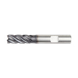 Solid Carbide End Mills • VariMill II ER • Series 57NE • Square End • Eccentric Relief • Neck • 5 Flute • Metric   Straight-Cylindrical