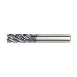 Solid Carbide End Mills • VariMill II • Series 57NC • Square End • Center Cutting • Neck • 5 Flute • Metric Weldon