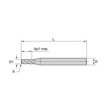 Solid Carbide End Mills • VariMill XTREME • Series 4X0E • Chamfered • 4 Flute • Cylindrical Shank • Metric