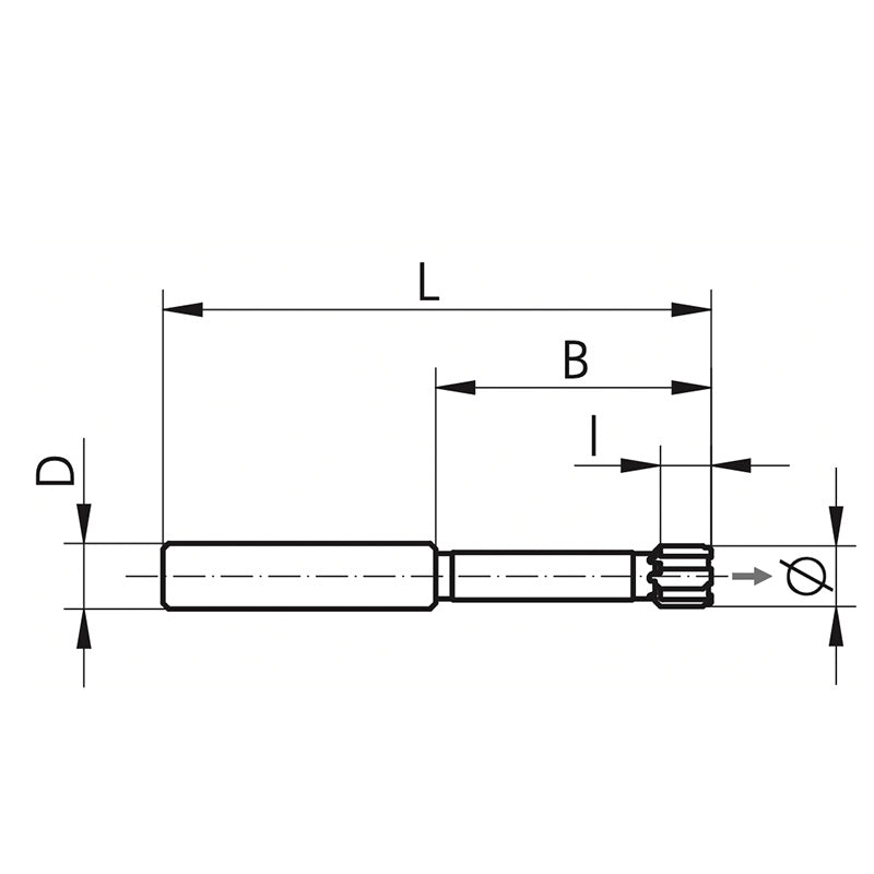 Expandable Reamers, Cylindrical (with internal coolant supply) Cermet Inserts Ø 5.80 – 33.10 mm