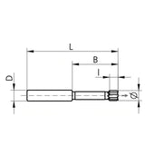 Expandable Reamers, Cylindrical (with internal coolant supply) Cermet Inserts Ø 5.80 – 33.10 mm