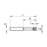 Solid Reamers, Cylindrical (with internal coolant supply) Cermet Inserts Ø 5.80 – 33.10 mm