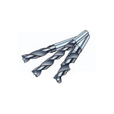 Solid carbide drill VBN, Aluminum copper and other non-ferrous metal materials 8XD, Internal Coolant D5.4~9.2 - Makotools Industrial Supply Tools for Metal Cutting