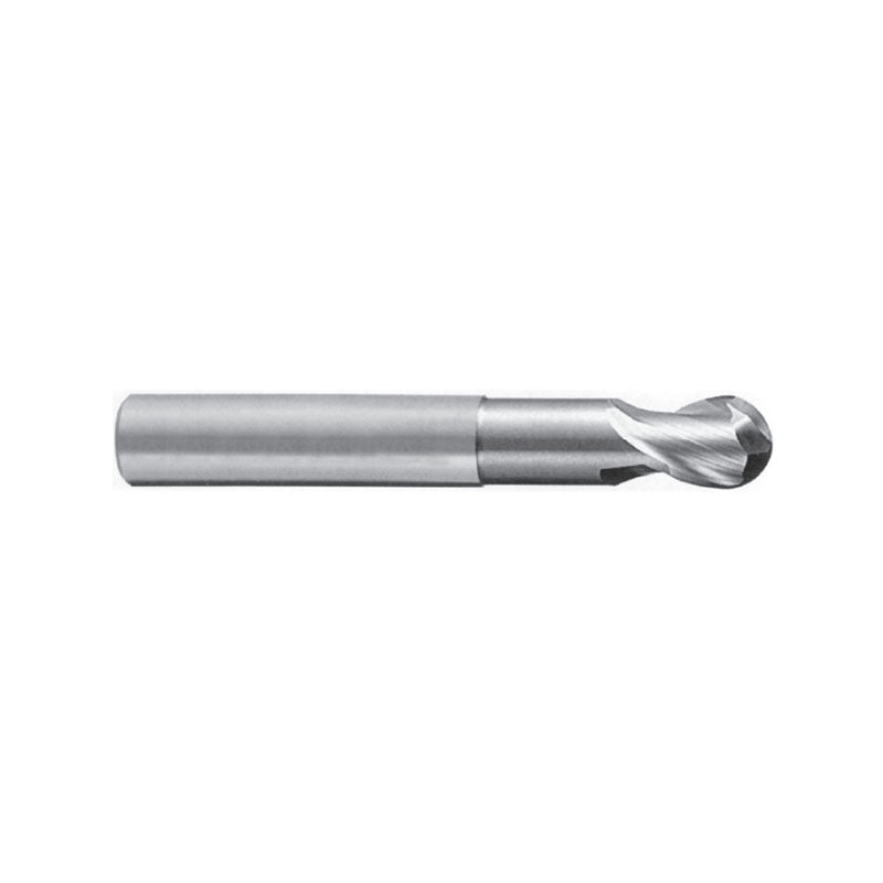Solid carbide milling Ball nose cutter High performance machining of non-ferrous metals 5565R302NH - Makotools Industrial Supply Tools for Metal Cutting