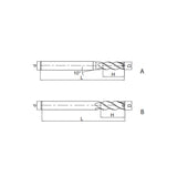 Solid carbide milling End mill Semi-finishing GM-4E - Makotools Industrial Supply Tools for Metal Cutting