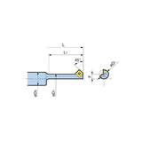 Spot Facing Hole Type C-CUTTER MINI Chamfering Tool