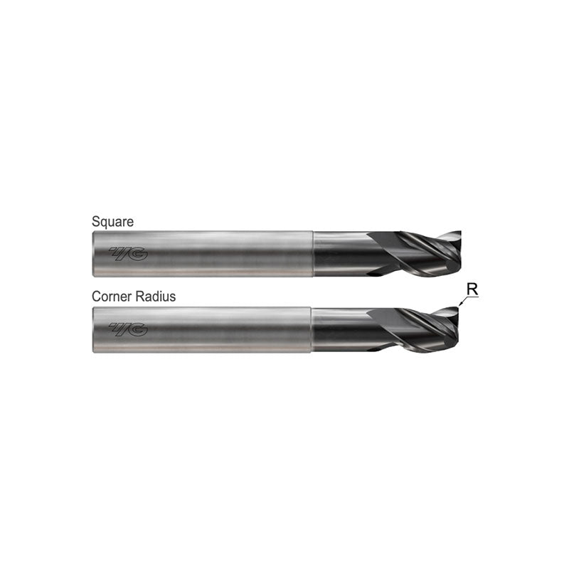 Square JAG96 & Corner Radius JAG98  , Carbide,  3 Flute Extended Length  ALU-POWER HPC End mills1/4～1 - Big-tools Industrial Supply Tools for Metal Cutting
