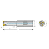 Standard Toolholders - Weldon Shank (L Style - Mini L) - Big-tools Industrial Supply Tools for Metal Cutting