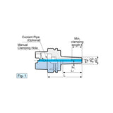 Standard Type Shrink Chuck SRC type HSK-A63