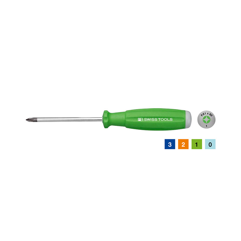 Swiss original imported PB SWISS TOOLS color Pozidriv screwdriver knife set single PB 8192/PB 8243 RB series - Big-tools Industrial Supply Tools for Metal Cutting