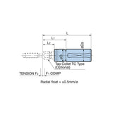 Synchronized Tap Holder R  SLS32/40