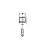 TC312 Rigid Tapping Holder /Straight Shank