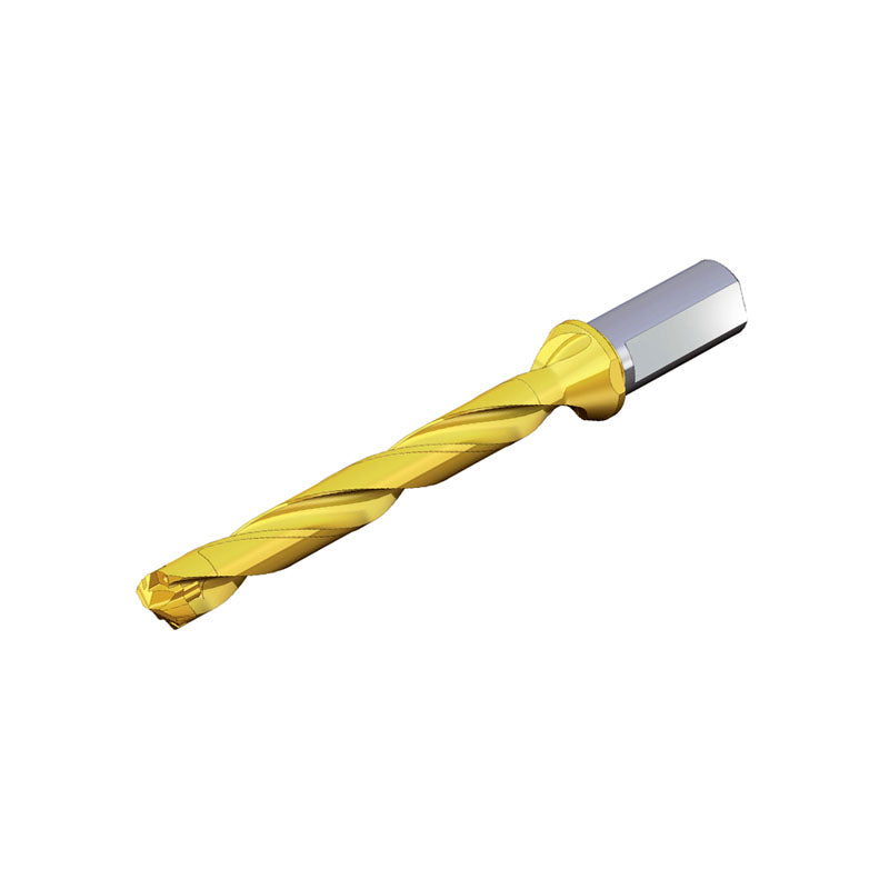 TCD-8XD (Weldon Shank) DRILLRUSH Head changeable drills with Weldon shank (8xD) and coolant holes - Big-tools Industrial Supply Tools for Metal Cutting