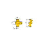TCD ...-P Exchangeable drill heads for steels of ISO P material TCD-(160～259)-P - Big-tools Industrial Supply Tools for Metal Cutting
