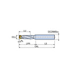 TCD...A0-3D Head changeable drill holders - Cylindrical type shank - Big-tools Industrial Supply Tools for Metal Cutting