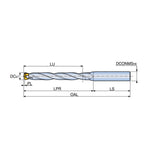 TCD...A0-8D Head changeable drill holders - Cylindrical type shank - Big-tools Industrial Supply Tools for Metal Cutting