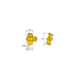 TCD ...P-CO+ Exchangeable Self-Centering drill heads for Indexable modular drill heads of large diameter - Big-tools Industrial Supply Tools for Metal Cutting