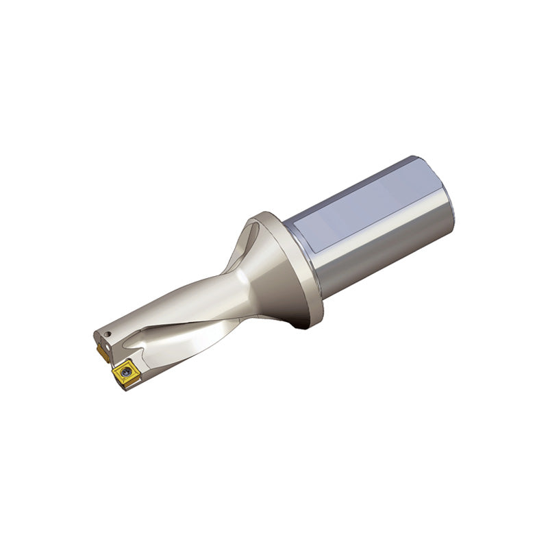 TDR-2XD (DIA 12.5-50) Indexable drills with square inserts & enlarged chip gullet from twist coolant holes in drilling depth of 2xD - Big-tools Industrial Supply Tools for Metal Cutting