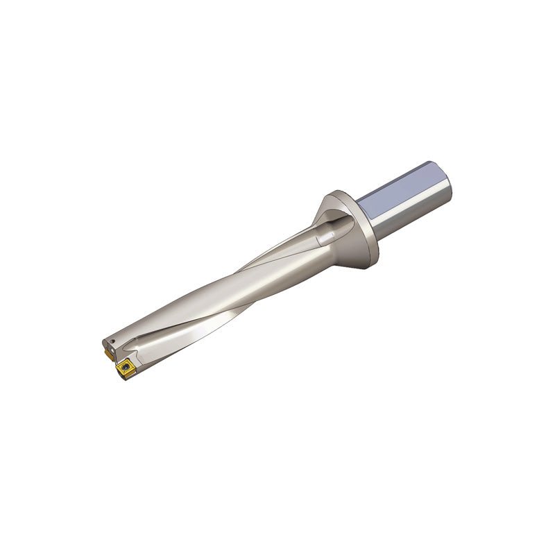 TDR-5XD (DIA 12.5-50) Indexable drills with square inserts & enlarged chip gullet from twist coolant holes in drilling depth of 5xD - Big-tools Industrial Supply Tools for Metal Cutting