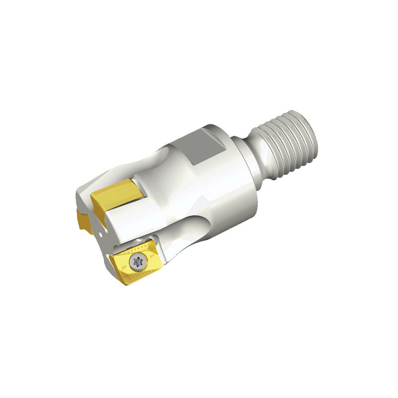 TE90AN-M-16 90° Modular end mills with T-FLEXTEC adaptation & four helical cutting edges of double-sided inserts AN 16 - Big-tools Industrial Supply Tools for Metal Cutting