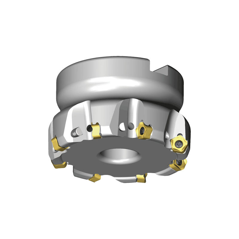 TFM65PT-R-05 65° Face mills of economical 10 cutting edges inserts with high positive rake angles for general milling in maximum depth of cut ap 3.3 mm - Big-tools Industrial Supply Tools for Metal Cutting