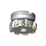 TFM65PT-R-05 65° Face mills of economical 10 cutting edges inserts with high positive rake angles for general milling in maximum depth of cut ap 3.3 mm - Big-tools Industrial Supply Tools for Metal Cutting