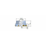 TFM75AP-R-17  75° Face mills using other corners of APKT 17 inserts - Big-tools Industrial Supply Tools for Metal Cutting