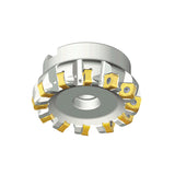 TFM75SN-R-13 75° Face mills with 8 cutting edges of double-sided square inserts SN 13 - Big-tools Industrial Supply Tools for Metal Cutting