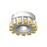 TFM90SN-R-13 90° Face mills with 8 cutting edges of double-sided square inserts SN 13 for general milling - Big-tools Industrial Supply Tools for Metal Cutting