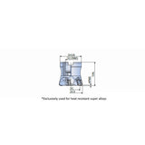 TFMBN-R-09CH High Feed mills with Dimple negative Ceramic inserts of four cutting edges for high speed machining of super alloys - Big-tools Industrial Supply Tools for Metal Cutting