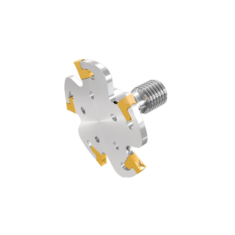 TGSF-M-JHP : Grooving and Slitting Small Diameter Cutters with FLEXFIT Threaded Adaptation - Big-tools Industrial Supply Tools for Metal Cutting