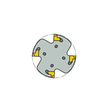 TGSF-M-JHP : Grooving and Slitting Small Diameter Cutters with FLEXFIT Threaded Adaptation - Big-tools Industrial Supply Tools for Metal Cutting