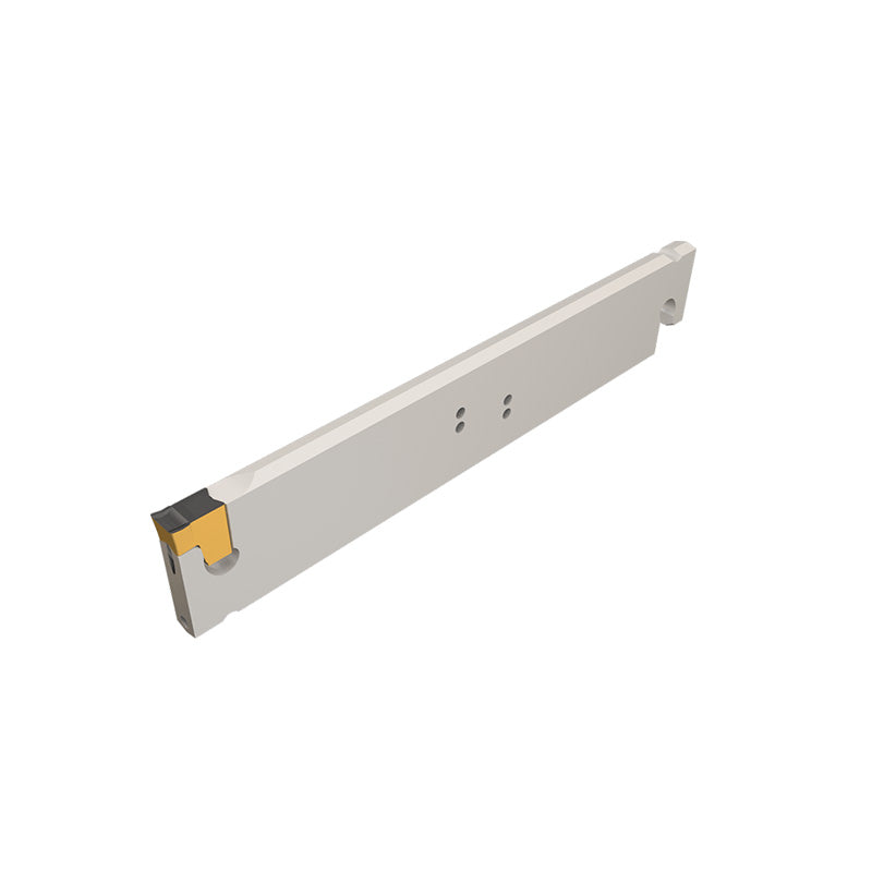 TGSU : Parting and Grooving Flat Top Blades with Tangential Pockets Carrying TANG-GRIP Single-Ended Inserts - Big-tools Industrial Supply Tools for Metal Cutting