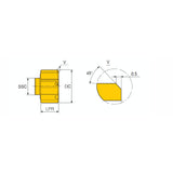 TM-AS-B Quick change TM-REAM solid carbide reaming heads with straight flute for blind holes of high speed reaming (H7 hole tolerance) - Big-tools Industrial Supply Tools for Metal Cutting