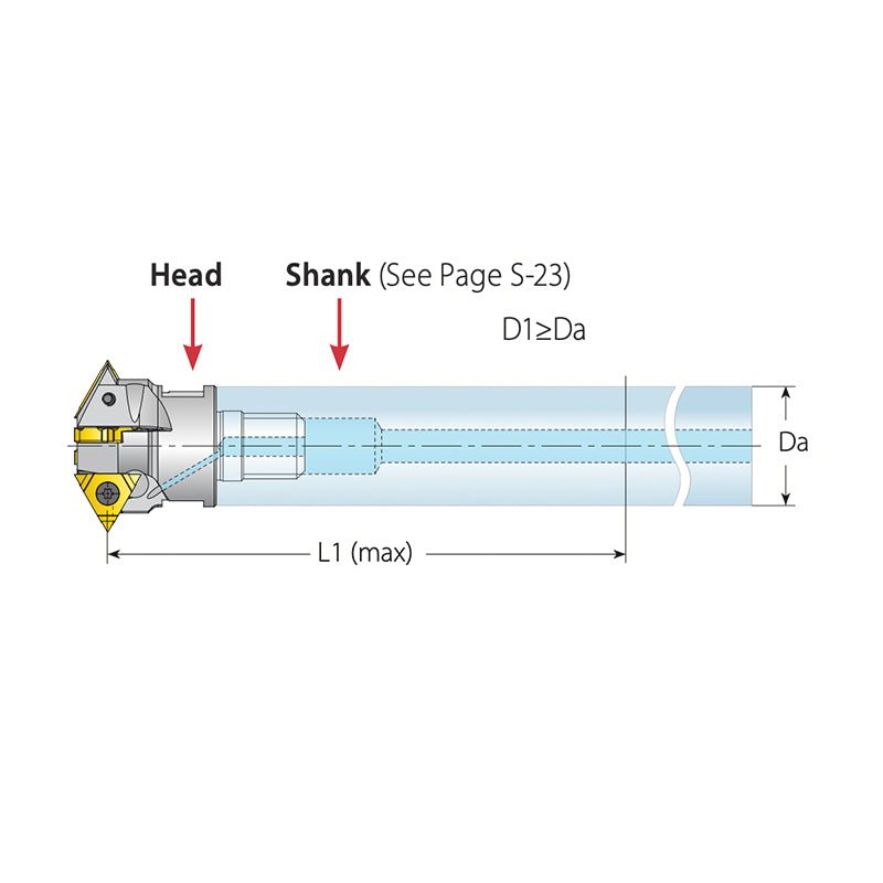 TMSD Modular Toolholder Heads - Big-tools Industrial Supply Tools for Metal Cutting