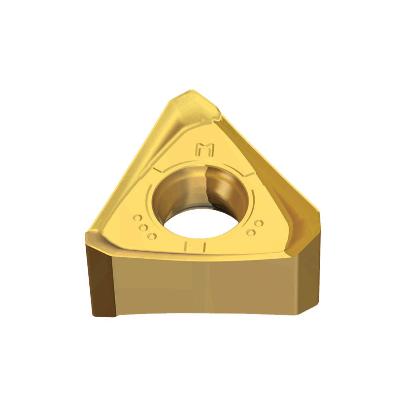 TNMX 18 PNTR-M Triangular double-sided inserts with 6 helical cutting edges for general machining for 90° shoulders